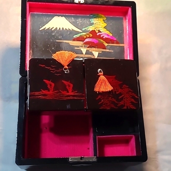 Music Box Sterling Japan with Jewelry - Picture 7 of 12